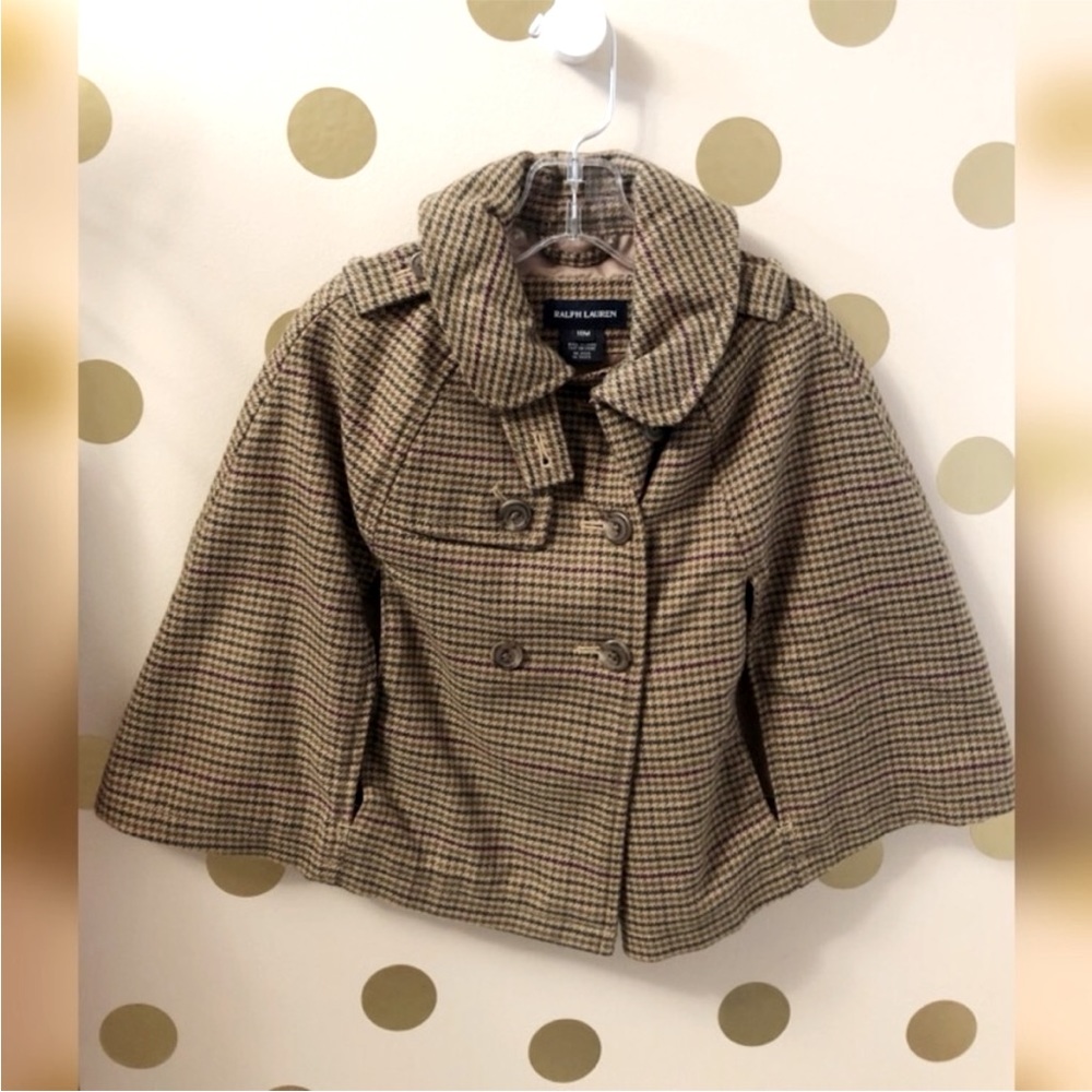 Ralph Lauren Kids - Tweed Capelet